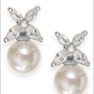 Majorica Butterfly Stud Earrings